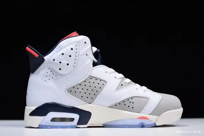 Cheap 384664-104 23-Neutral Jordan Air 6 Infrared Tinker Grey-Sail Retro White 0324